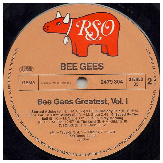 BEE GEES - GREATEST VOL. 1 1967-1974 (2LP) | VINILO USADO