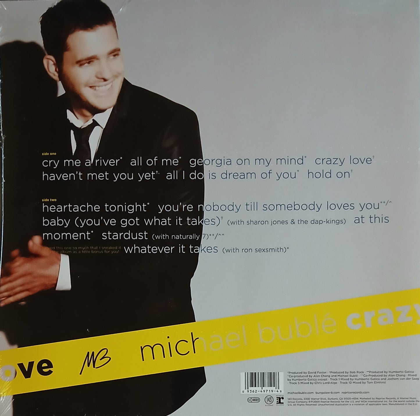 MICHAEL BUBLE - CRAZY LOVE | VINILO