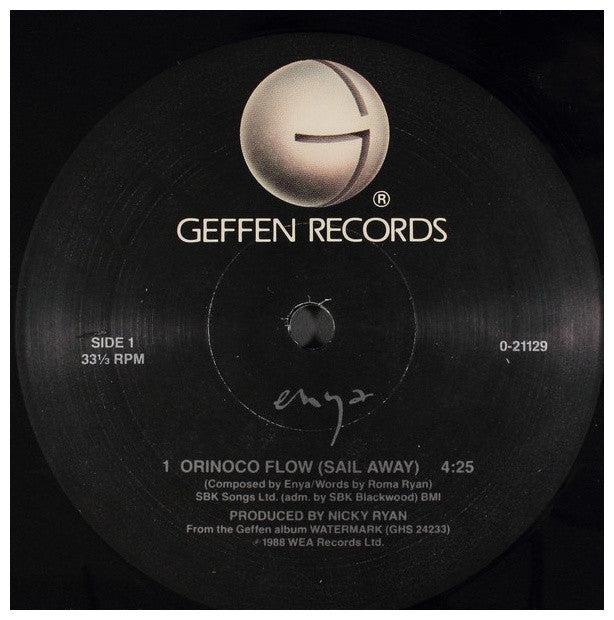 ENYA - ORINOCO FLOW | 12" MAXI SINGLE VINILO USADO