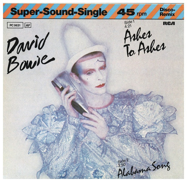 DAVID BOWIE - ASHES TO ASHES | 12" MAXI SINGLE VINILO USADO