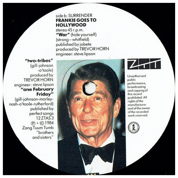 FRANKIE GOES HOLLYWOOD - TWO TRIBES | 12" MAXI SINGLE VINILO USADO