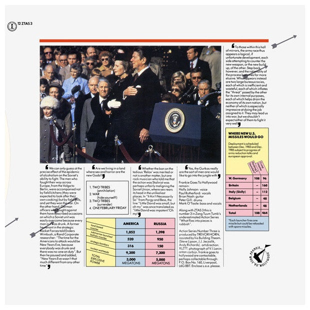 FRANKIE GOES HOLLYWOOD - TWO TRIBES | 12" MAXI SINGLE VINILO USADO