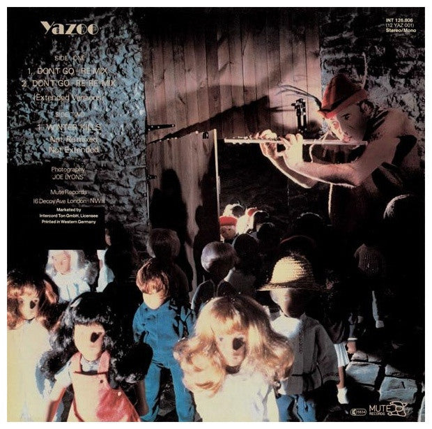YAZOO - DON T GO (RE-MIXES) | 12" MAXI SINGLE VINILO USADO