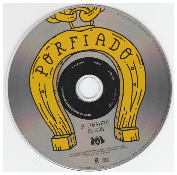 CUARTETO DE NOS - PORFIADO | CD