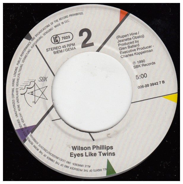 WILSON PHILLIPS - RELEASE ME | 7" SINGLE USADO