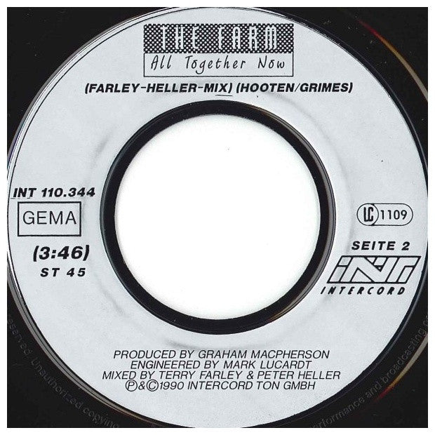 THE FARM - ALL TOGETHER NOW | 7 SINGLE USADO