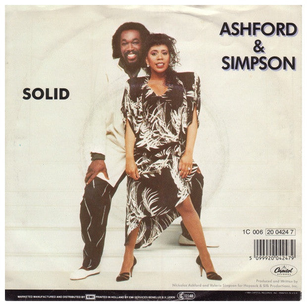 ASHFORD & SIMPSON - SOLID | 7" SINGLE USADO