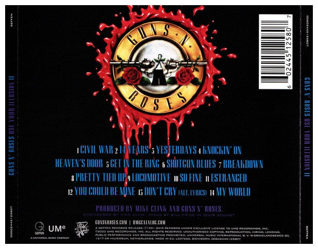 GUNS N ROSES - USE YOUR ILLUSION II | CD
