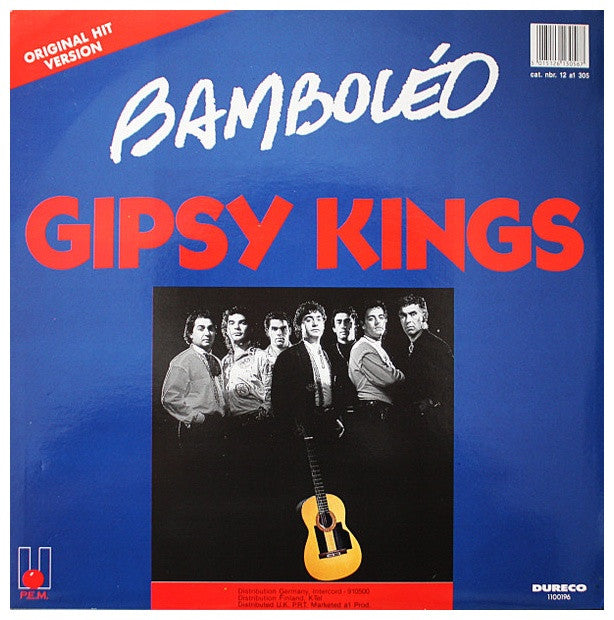 GIPSY KINGS - BAMBOLEO | 12 MAXI SINGLE VINILO USADO
