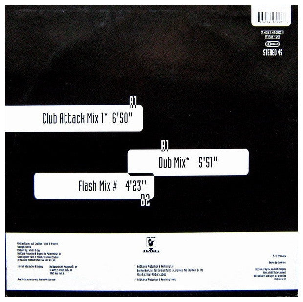 REAL McCOY - ONE MORE TIME | 12" MAXI SINGLE VINILO USADO