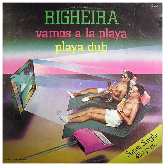 RIGHEIRA - VAMOS A LA PLAYA | 12" MAXI SINGLE VINILO USADO