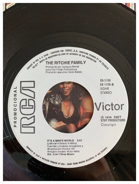 THE RITCHIE FAMILY - PUT YOUR FEET TO THE BEAT | 7 SINGLE USADO