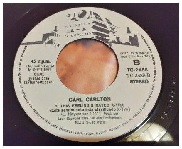 CARL CARLTON - SHE S A BAD MAMMA JAMA | 7" SINGLE USADO