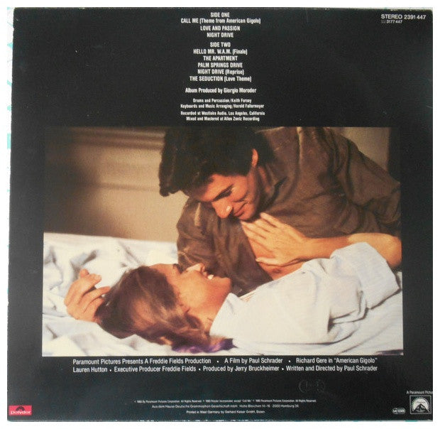 AMERICAN GIGOLO - O.S.T. | VINILO USADO