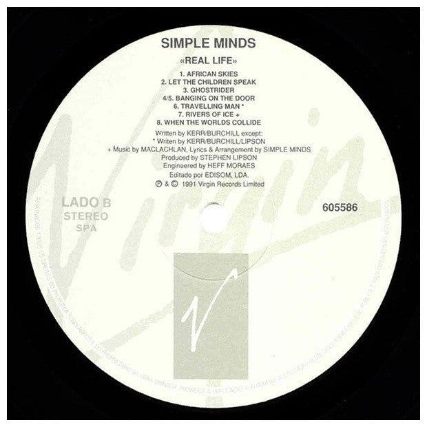 SIMPLE MINDS - REAL LIFE | VINILO USADO