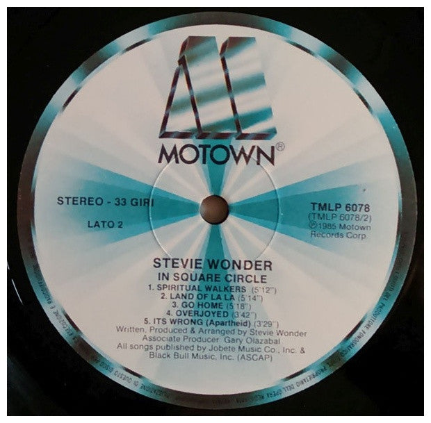 STEVIE WONDER - IN SQUARE CIRCLE | VINILO USADO