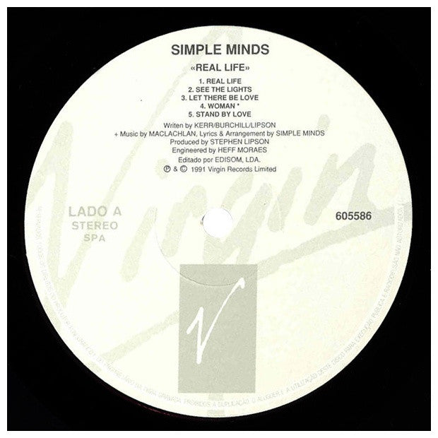 SIMPLE MINDS - REAL LIFE | VINILO USADO