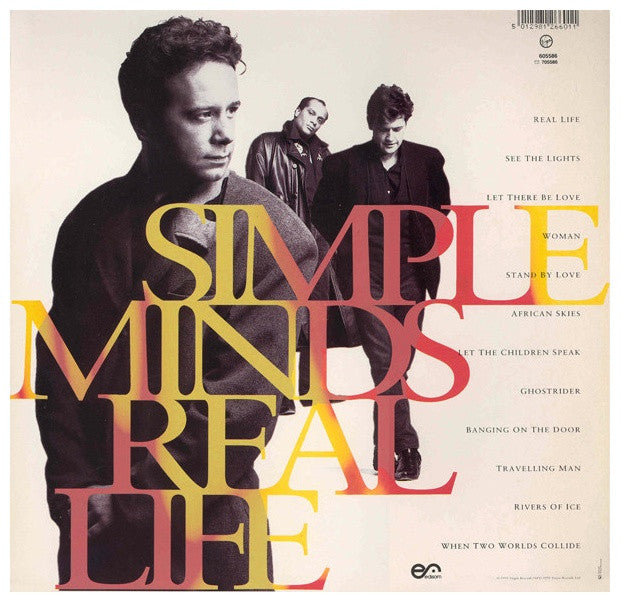 SIMPLE MINDS - REAL LIFE | VINILO USADO