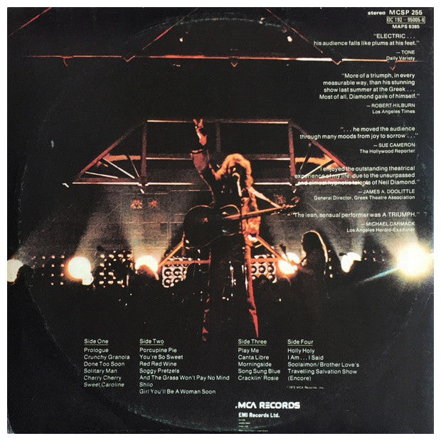NEIL DIAMOND - HOT AUGUST NIGHT (2LP) | VINILO USADO