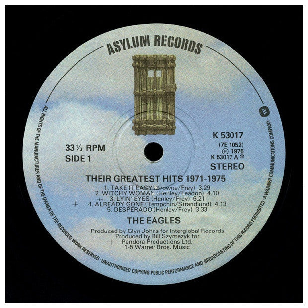 EAGLES - THEIR GREATEST HITS | VINILO USADO