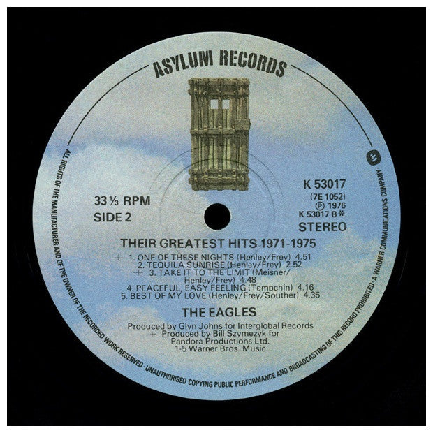 EAGLES - THEIR GREATEST HITS | VINILO USADO