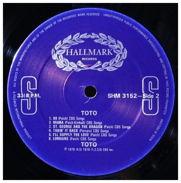 TOTO - HOLD THE LINE | VINILO USADO
