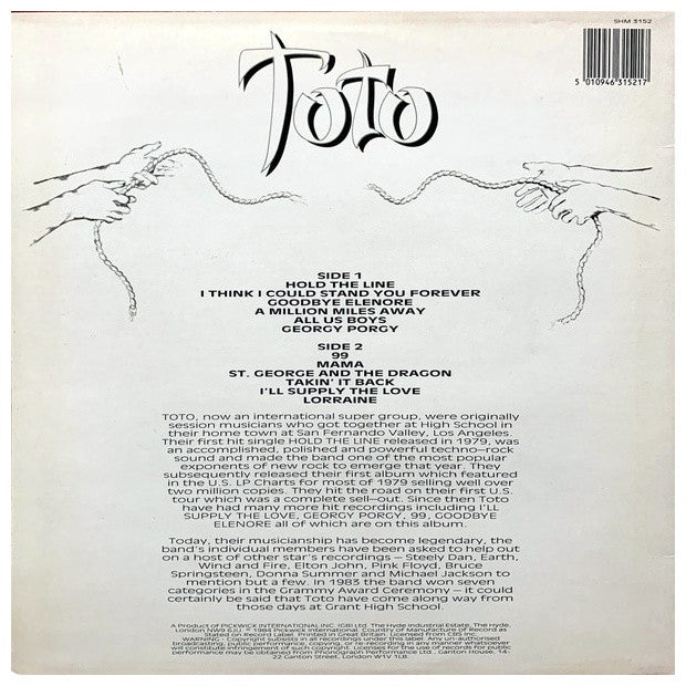 TOTO - HOLD THE LINE | VINILO USADO
