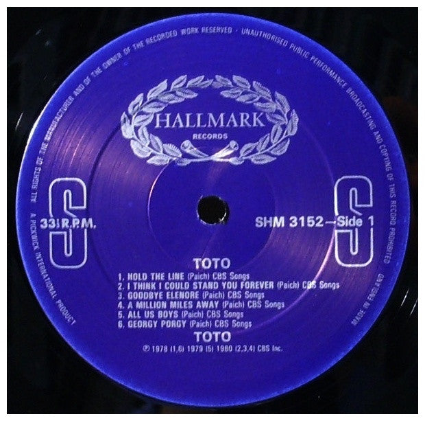 TOTO - HOLD THE LINE | VINILO USADO