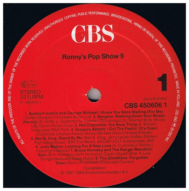 RONNY S POP SHOW - VARIOUS ARTIST (2LP) | VINILO USADO