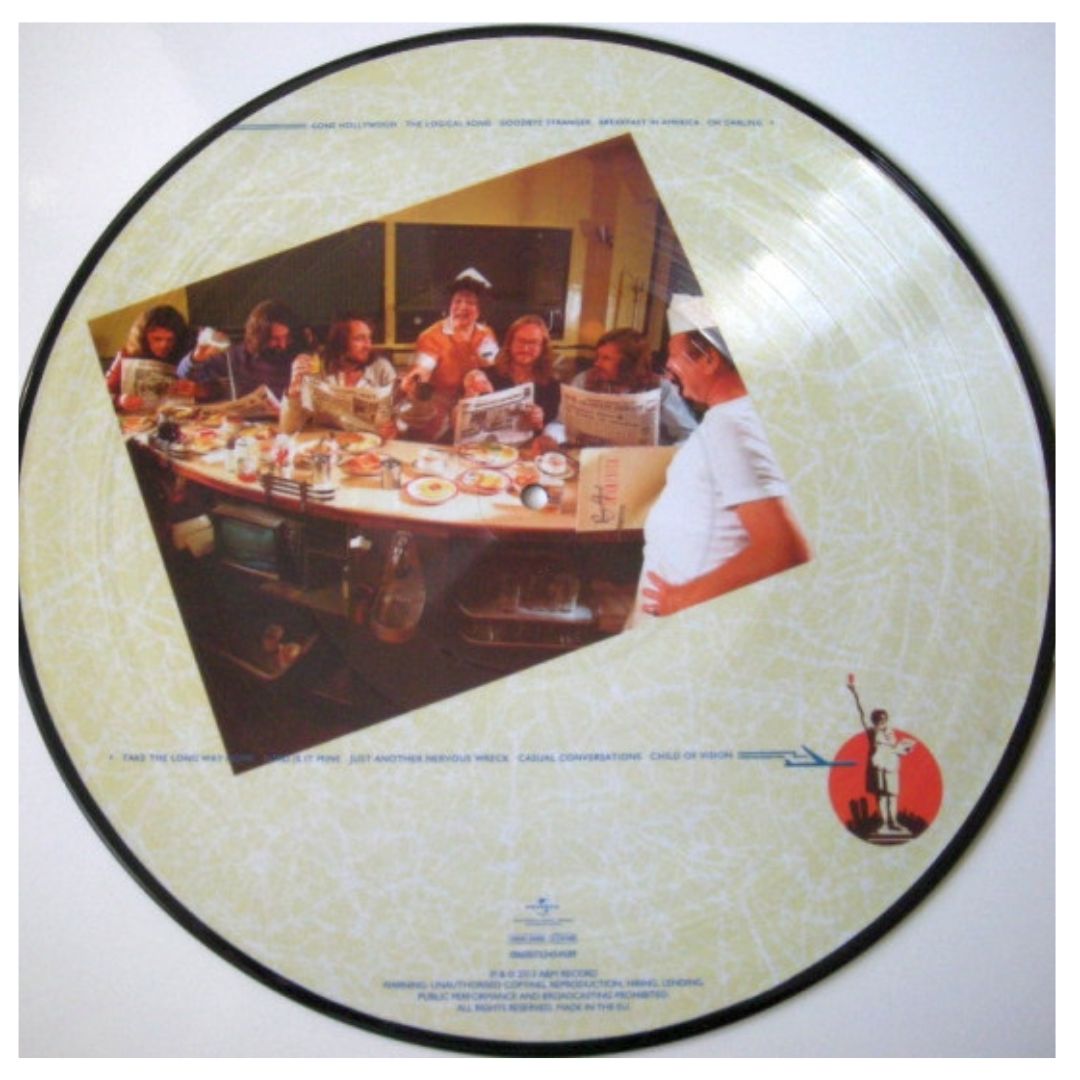 SUPERTRAMP - BREAKFAST IN AMERICA (PICTURE DISC)(RAYA EN LADO A) | VINILO ABIERTO