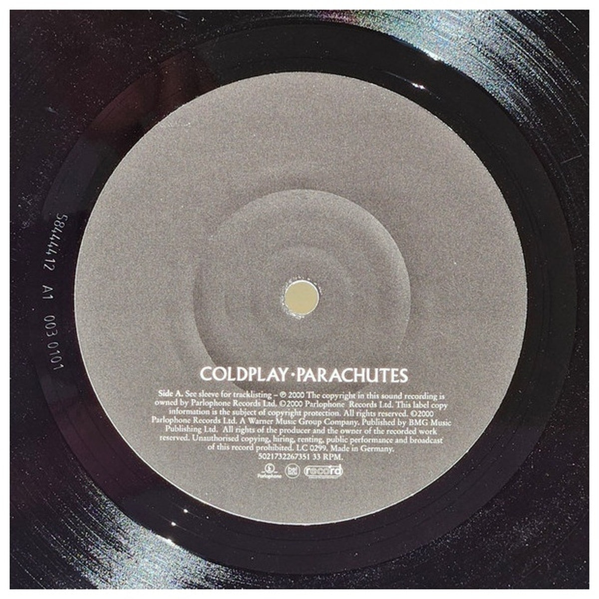 COLDPLAY - PARACHUTES (2024 ECORECORD) | VINILO