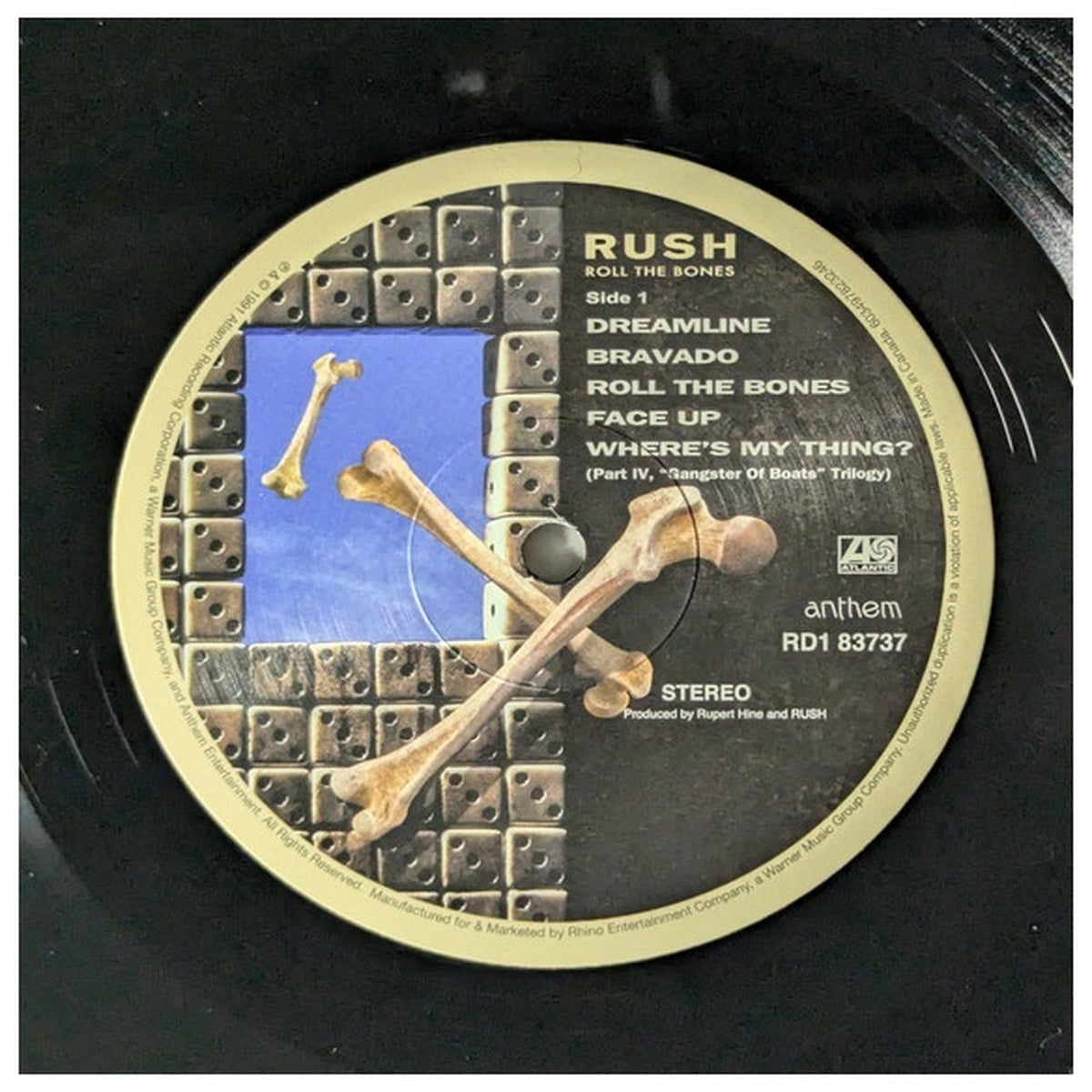 RUSH - ROLL THE BONES (SYEOR) | VINILO