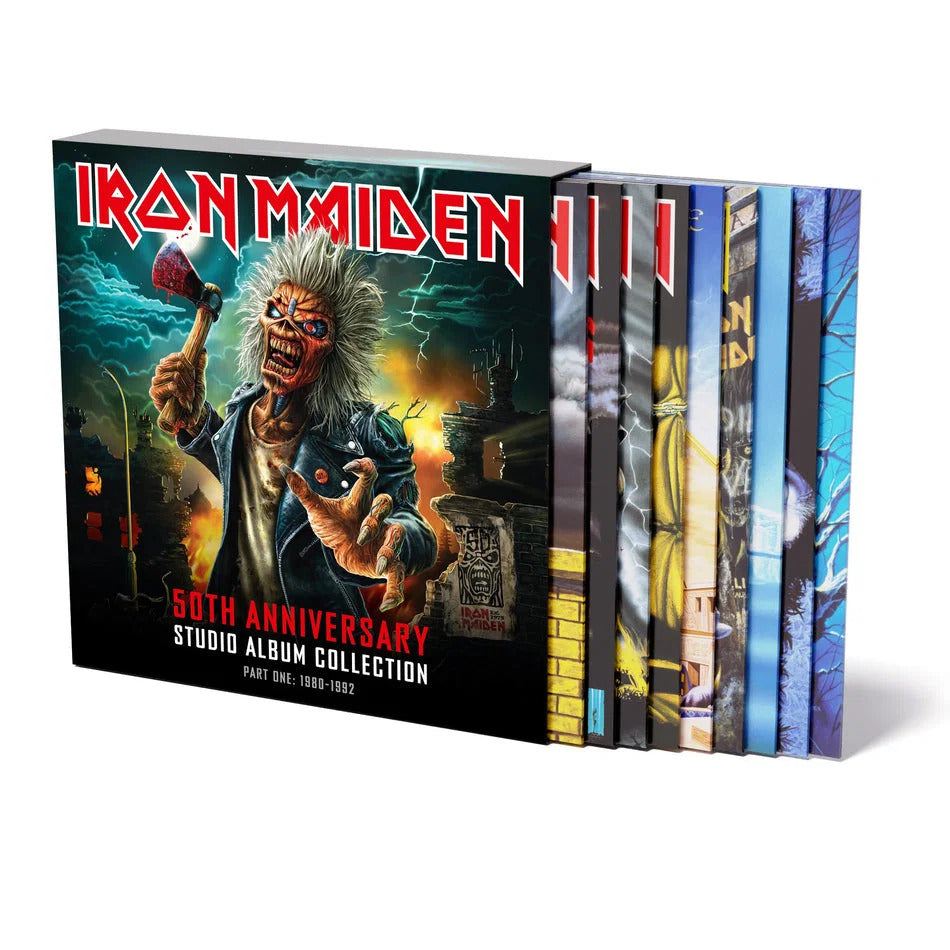 (PREVENTA) IRON MAIDEN - 50TH ANNIVERSARY STUDIO ALBUM COLLECTION, PART ONE: 1980-1992 (10LP) | VINILO