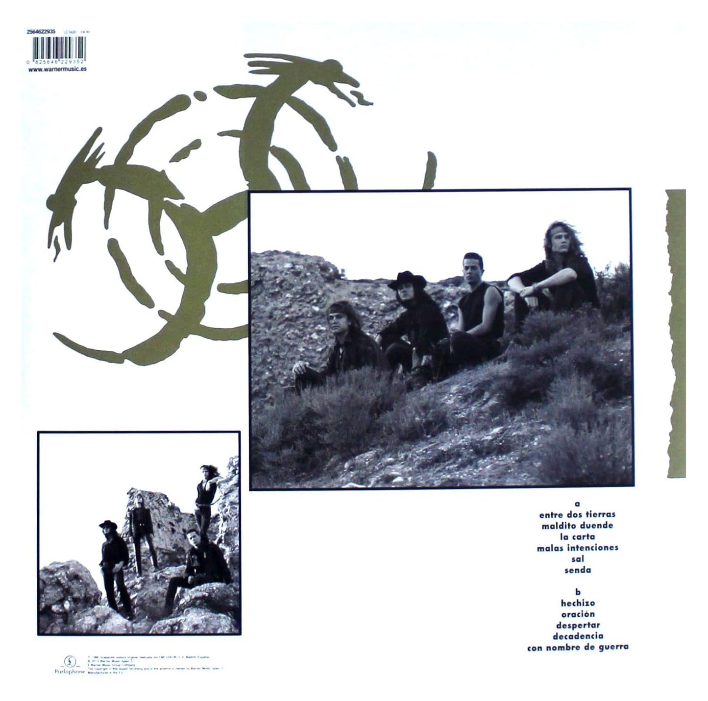 HEROES DEL SILENCIO - SENDEROS DE TRAICION | VINILO (CON DETALLE)