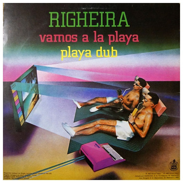 RIGHEIRA - VAMOS A LA PLAYA | 12" MAXI SINGLE VINILO USADO