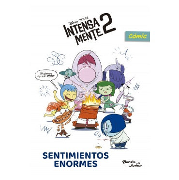 INTENSAMENTE 2: SENTIMIENTOS ENORMES (TAPA RUSTICA) - DISNEY | LIBRO