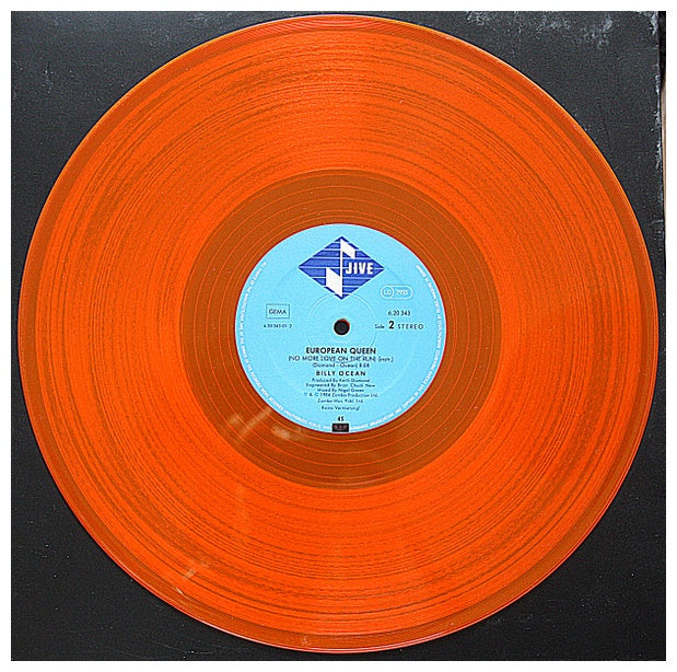 BILLY OCEAN - EUROPEAN QUEEN (GREEN VINYL) | 12" MAXI SINGLE USADO