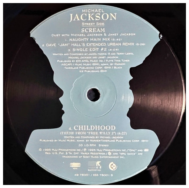 MICHAEL JACKSON - SCREAM | 12" MAXI SINGLE USADO