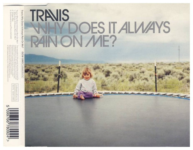 TRAVIS - WHY DOES IT ALWAYS RAIN ON ME | CD SINGLE USADO