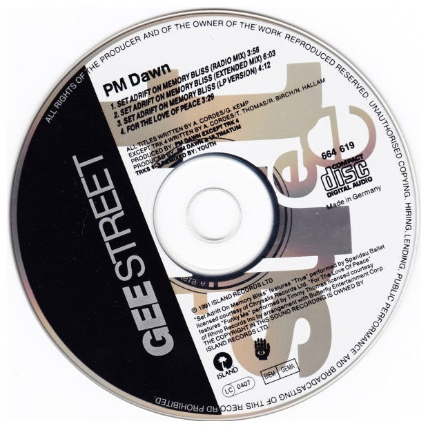 PM DAWN - SET ADRIFT ON MEMORY BLISS | CD SINGLE USADO