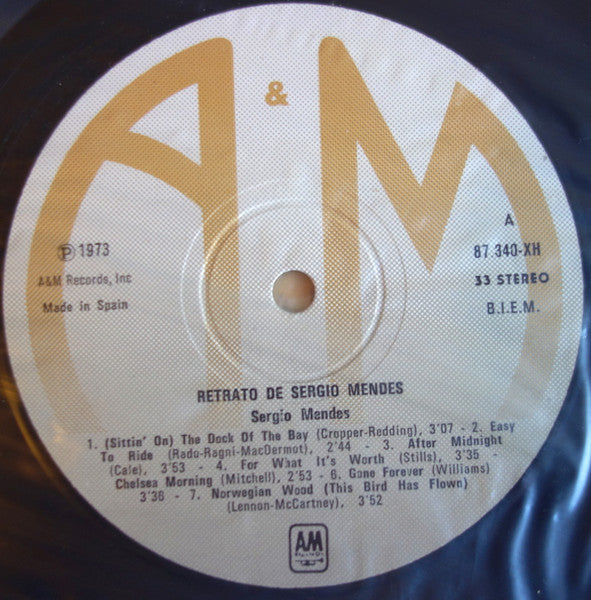 SERGIO MENDES - RETRATO DE SERGIO MENDES | VINILO USADO