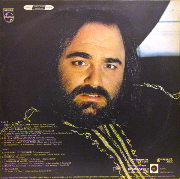 DEMIS ROUSSOS - EN CASTELLANO | VINILO USADO