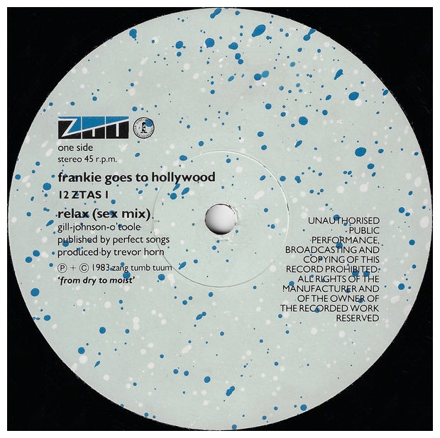 FRANKIE GOES HOLLYWOOD - RELAX | 12" MAXI SINGLE VINILO USADO