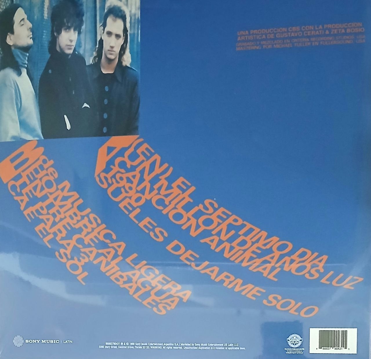 SODA STEREO - CANCION ANIMAL (MADE IN USA) | VINILO