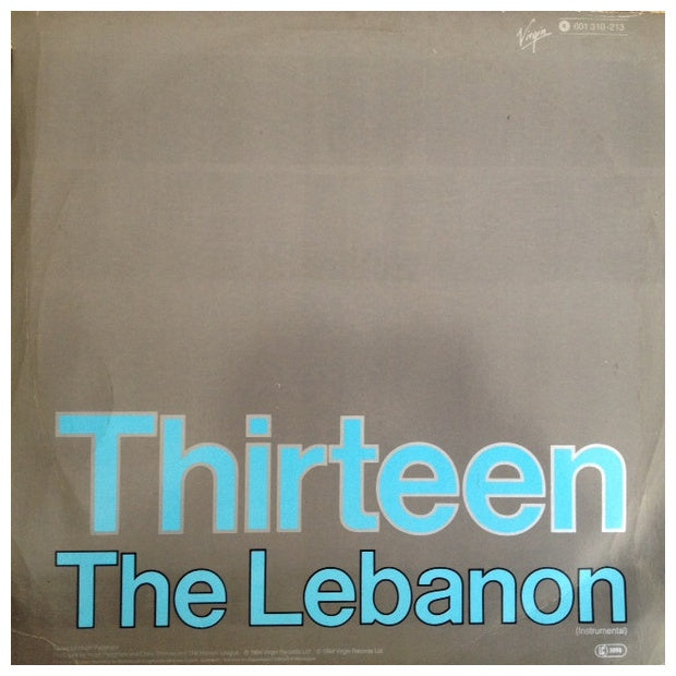 HUMAN LEAGUE - THE LEBANON | 12" MAXI SINGLE VINILO USADO