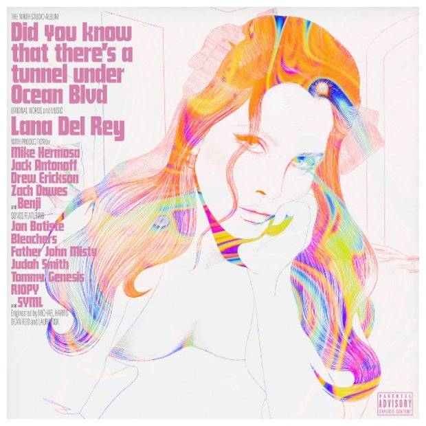 LANA DEL REY - DID YOU KNOW THAT THERE S A TUNNEL UNDER OCEAN BLVD (2LP) (COLOURED VINYL) | VINILO