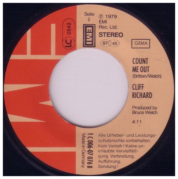 CLIFF RICHARD - WE DON T TALK ANYMORE | 7" SINGLE USADO