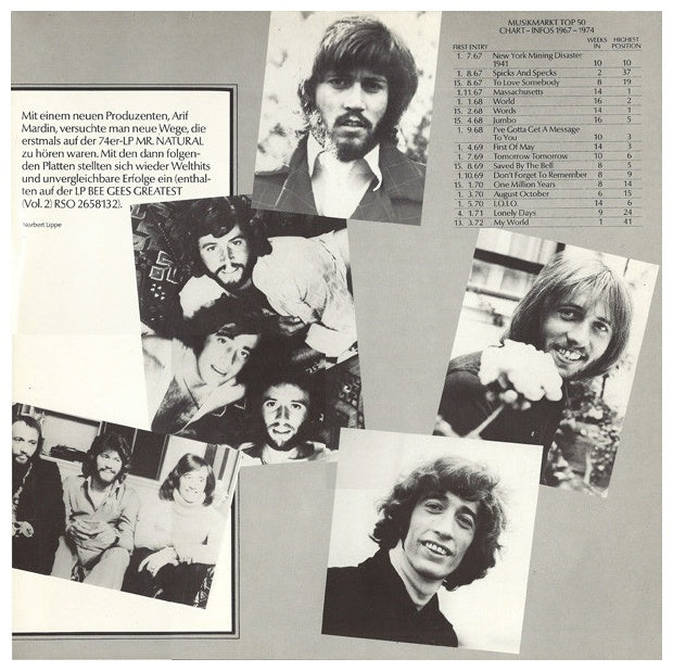 BEE GEES - GREATEST VOL. 1 1967-1974 (2LP) | VINILO USADO
