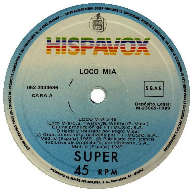LOCOMIA - LOCOMIA | 12" MAXI SINGLE VINILO USADO