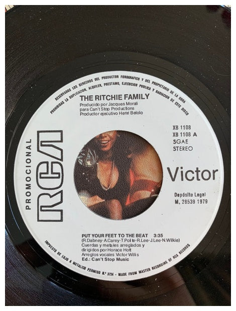 THE RITCHIE FAMILY - PUT YOUR FEET TO THE BEAT | 7 SINGLE USADO
